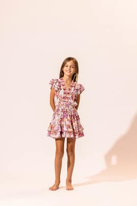 Robe Camila imprimée | Poupette St Barth Kids