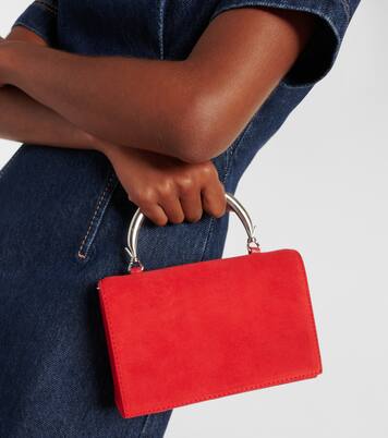 Borsa a spalla Arc Small in suede | Staud