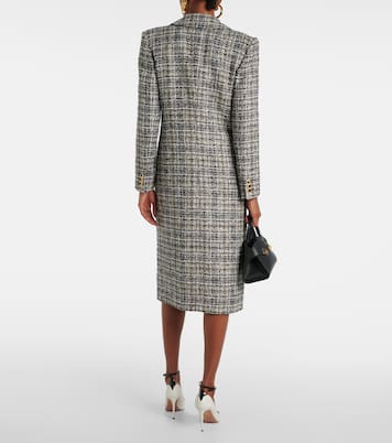 Abrigo de tweed de Lurex® | Alessandra Rich