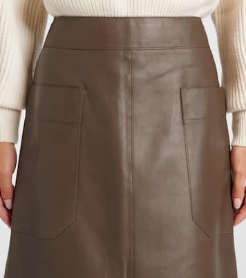 Gonna midi Blomfield in pelle | Joseph