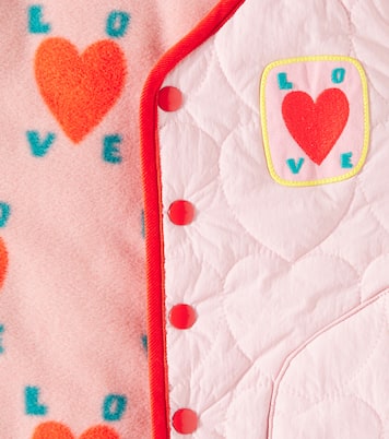 Chaleco acolchado Love de forro polar | Jellymallow