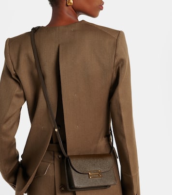 Leather shoulder bag | Victoria Beckham
