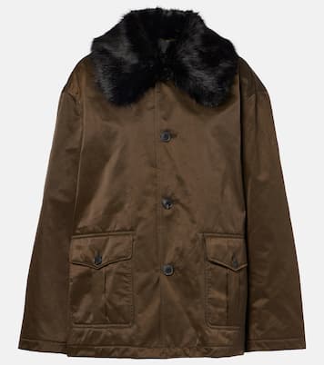 Jacke Blaise mit Faux Fur | Nili Lotan