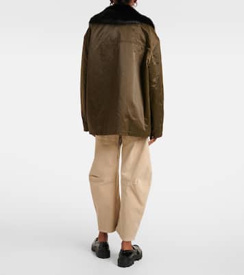 Jacke Blaise mit Faux Fur | Nili Lotan