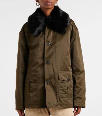 Jacke Blaise mit Faux Fur | Nili Lotan