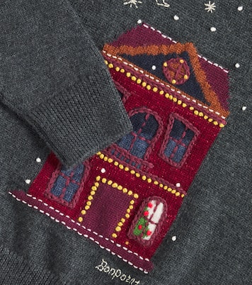 Pullover Anumati in lana con ricamo | Bonpoint