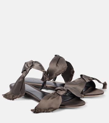 Sandali Vika in raso | The Row