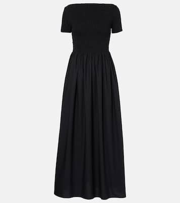 Off-Shoulder-Maxikleid aus Baumwolle | Faithfull