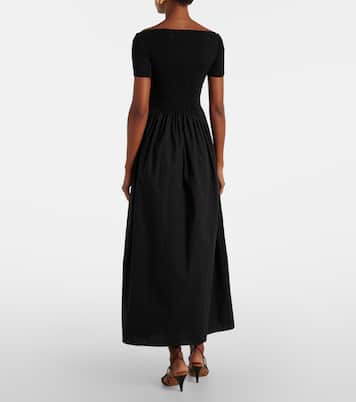 Off-Shoulder-Maxikleid aus Baumwolle | Faithfull