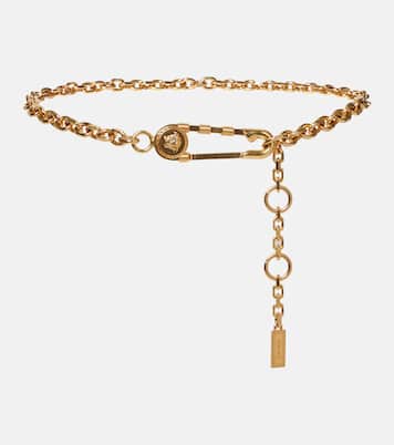 Medusa Safety Pin chain belt | Versace