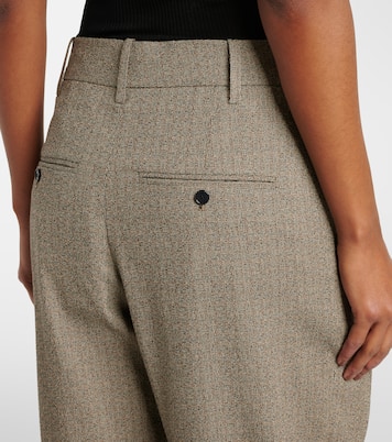 Pantalones tapered Iwena de mezcla de algodón | Isabel Marant