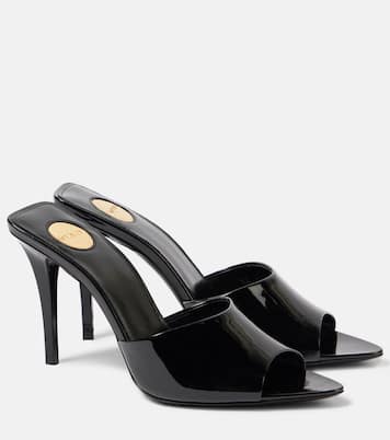 Pantoletten Romy aus Lackleder | Saint Laurent