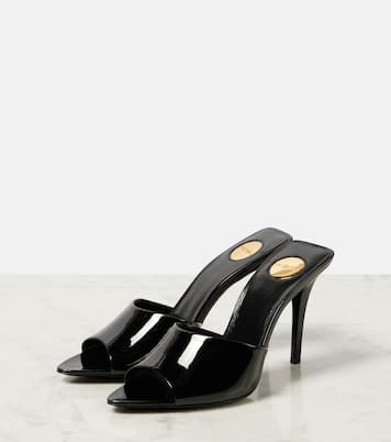 Pantoletten Romy aus Lackleder | Saint Laurent