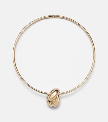 Choker Thin Knot en or 10 ct | Jennifer Fisher