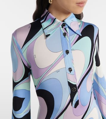 Vestido largo Vivara en jersey | Pucci