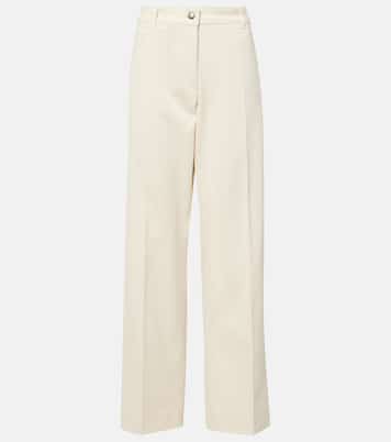 Pantaloni regular in gabardine di cotone | Moncler