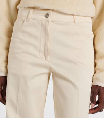 Pantaloni regular in gabardine di cotone | Moncler