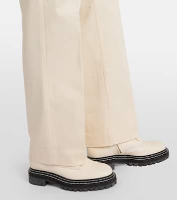 Pantaloni regular in gabardine di cotone | Moncler