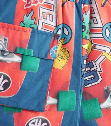 Printed cotton shorts | Stella McCartney Kids