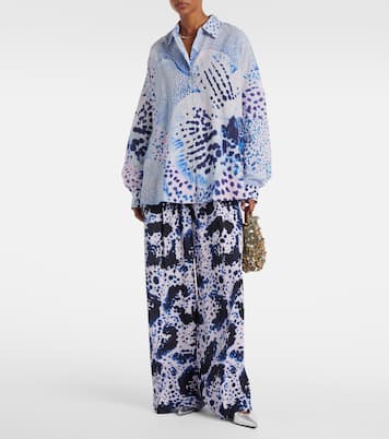 Camicia in cotone con stampa | Dries Van Noten