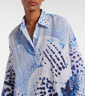 Camicia in cotone con stampa | Dries Van Noten