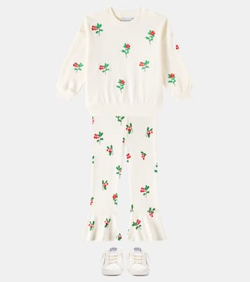 Felpa Lingonberries in jersey di cotone | Mini Rodini