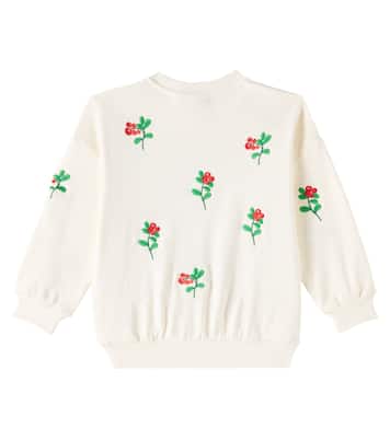 Felpa Lingonberries in jersey di cotone | Mini Rodini