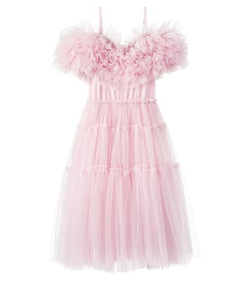 Abito Carnation in tulle con volant | Tutu Du Monde