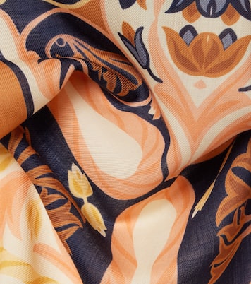 Printed wool scarf | Etro