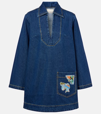 Speedy denim minidress | Alémais