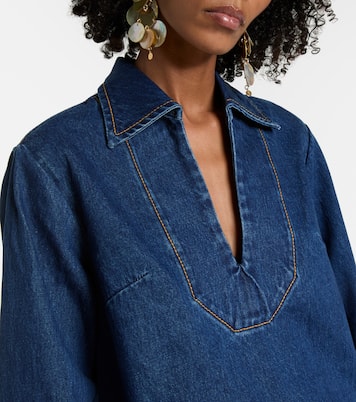 Speedy denim minidress | Alémais