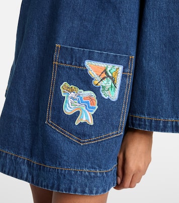 Speedy denim minidress | Alémais