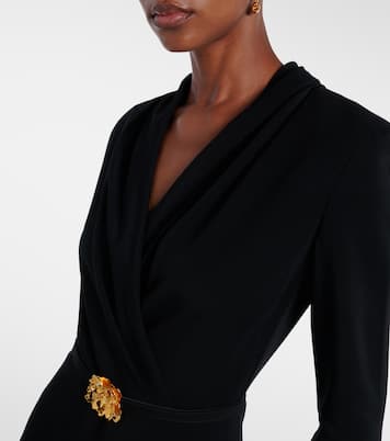 Belted cady gown | Oscar de la Renta