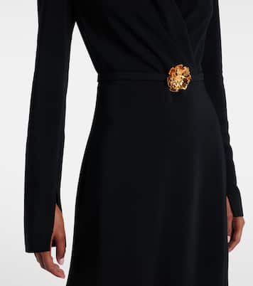 Belted cady gown | Oscar de la Renta