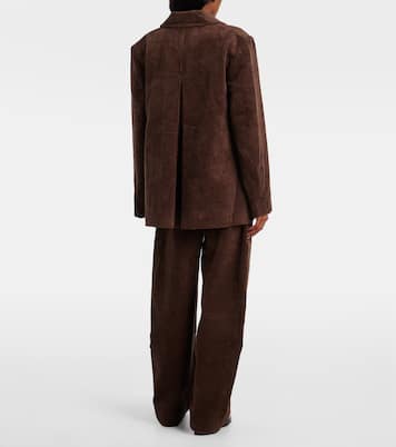 Blazer en velours côtelé de coton | Ganni