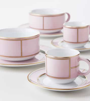 Diva set of 2 espresso cups and saucers | Ginori 1735