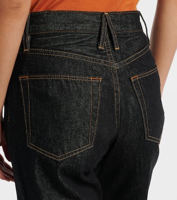 London high-rise straight jeans | Slvrlake