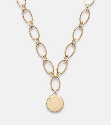 Wholeness 18kt gold necklace with diamonds | FoundRae