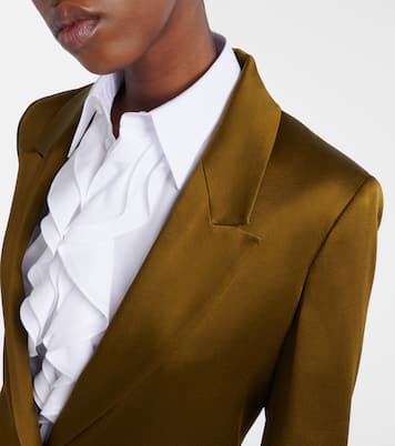 Crêpe satin blazer | Max Mara