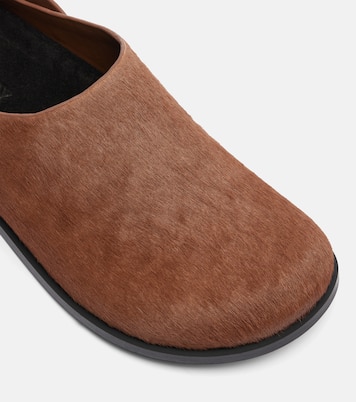 Zuecos Louis de pelo de becerro | A.Emery