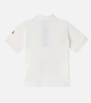 Cotton piqué polo shirt | Moncler Enfant