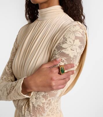 Anillo Wisp bañado en oro de 16 ct | Zimmermann