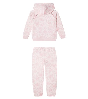 Cotton fleece hoodie and sweatpants set | Tartine et Chocolat