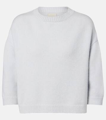 Sabina cropped cashmere sweater | Khaite