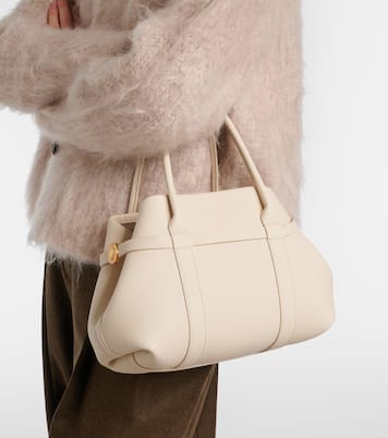 Ghiera Small leather shopper | Loro Piana