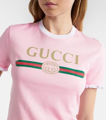Logo cotton jersey T-shirt | Gucci