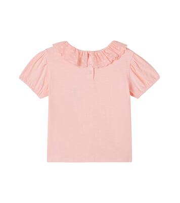 Niris lace-trimmed cotton T-shirt  | Bonton