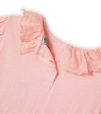 Niris lace-trimmed cotton T-shirt  | Bonton