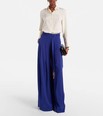 Valico pleated wide-leg pants | Max Mara