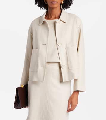 Dattero linen and cotton jacket | 'S Max Mara